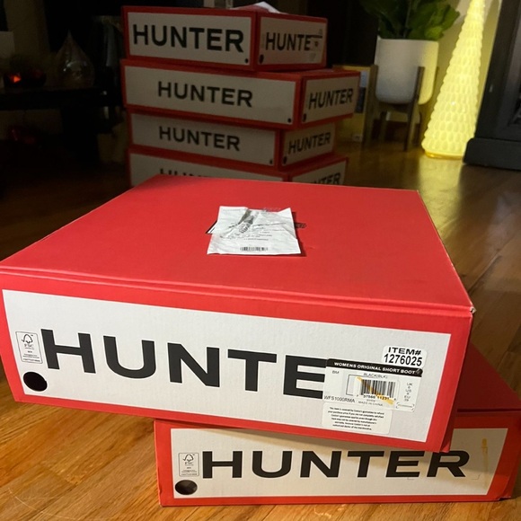 HUNTER WOMENS ORIGINAL SHORT BOOT SIZE 8 - Picture 8 of 8